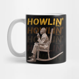 Howlin' Wolf Soul Man Rockin' Chair FanArt Mug